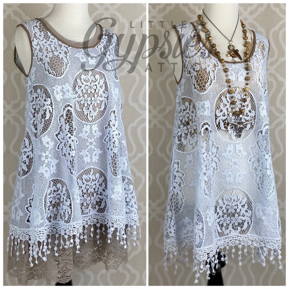 Ryu Layer Everything Crochet Top - Picture 8 of 16